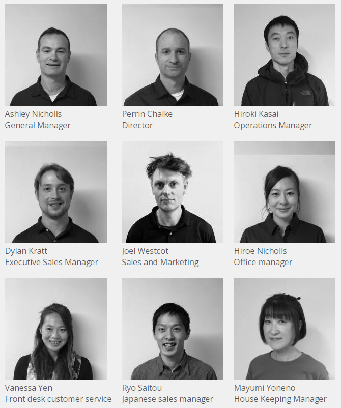 Holiday Niseko staff picture