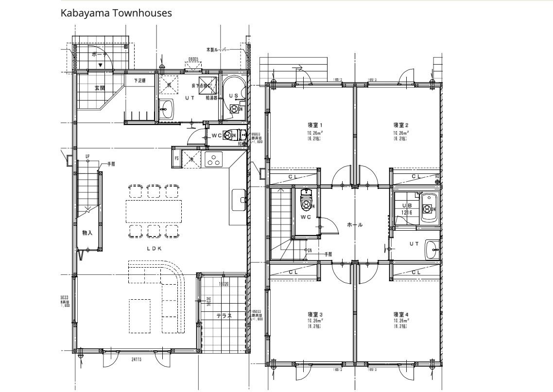 Kabayama House floor plans