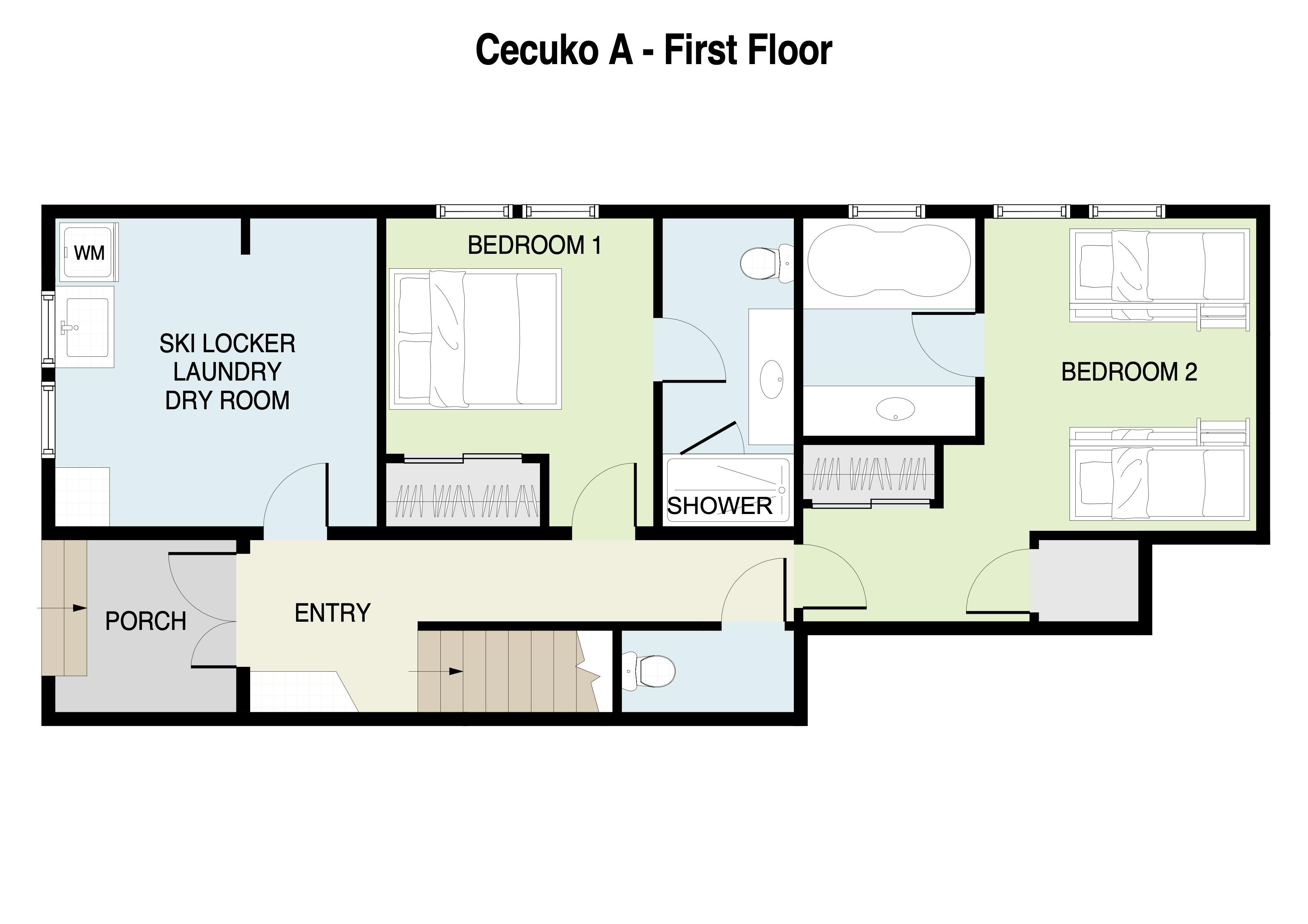 Cecuko A 1st Floor Plans