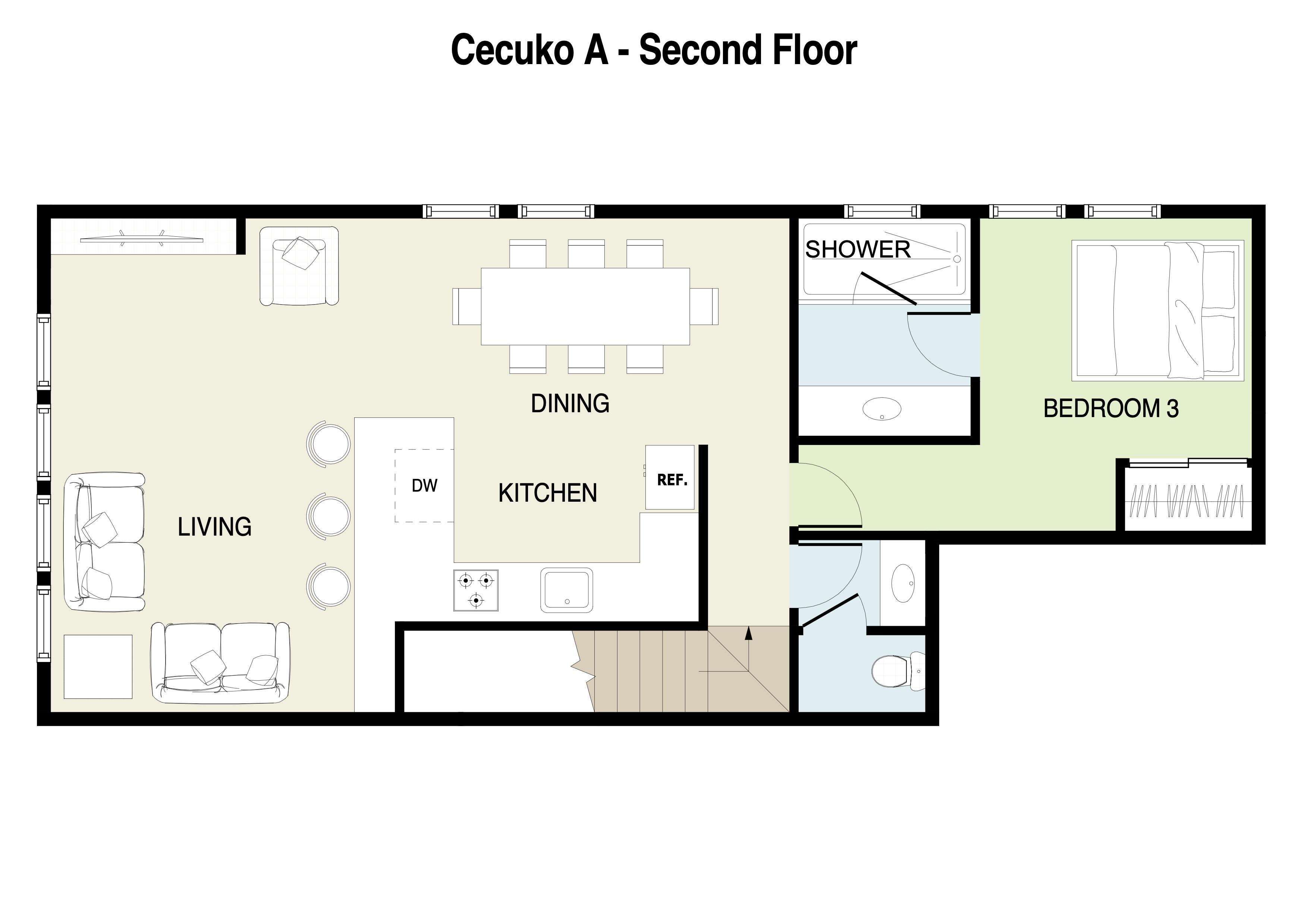Cecuko A 2nd Floor Plans
