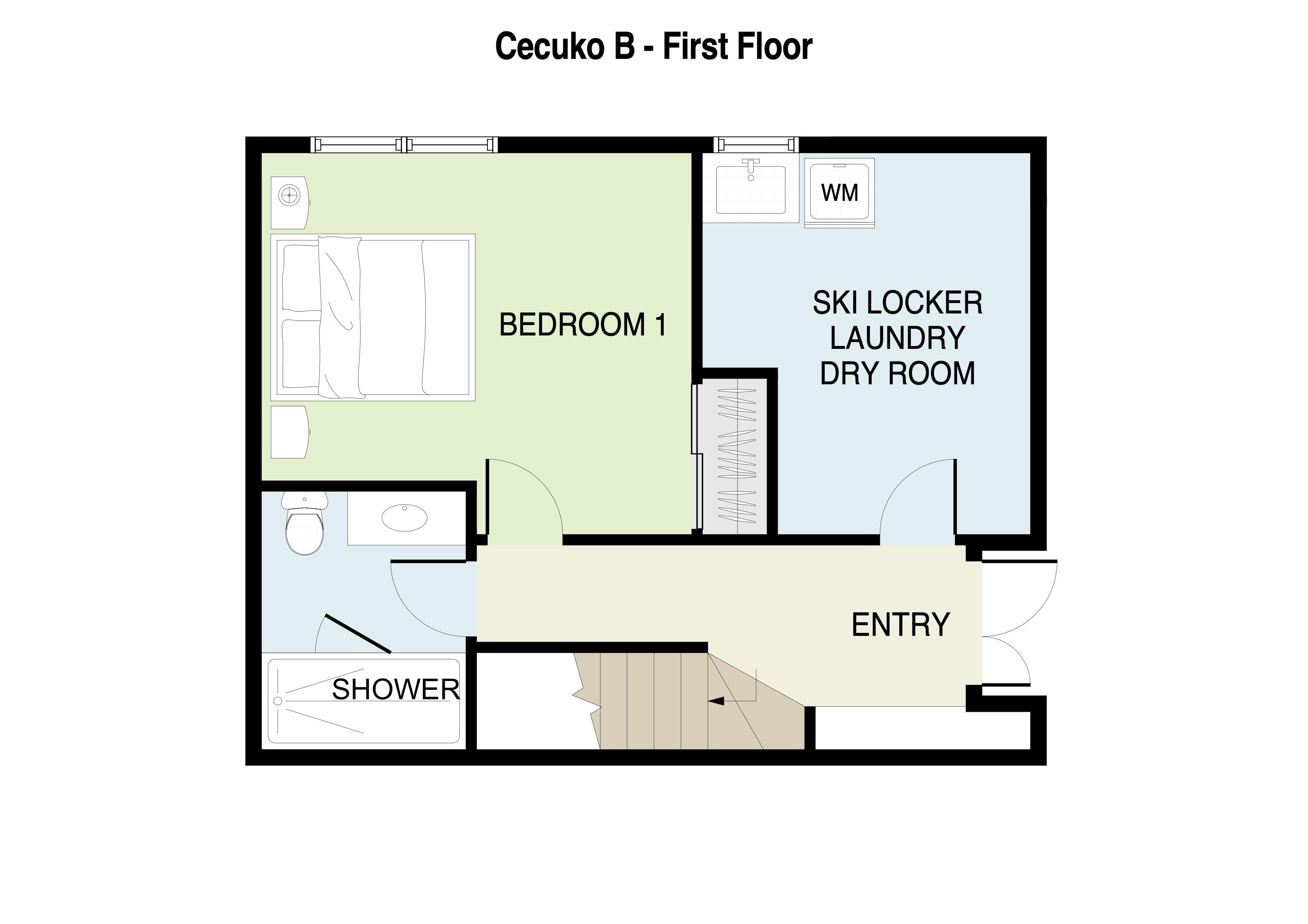Cecuko B 1st Floor Plans