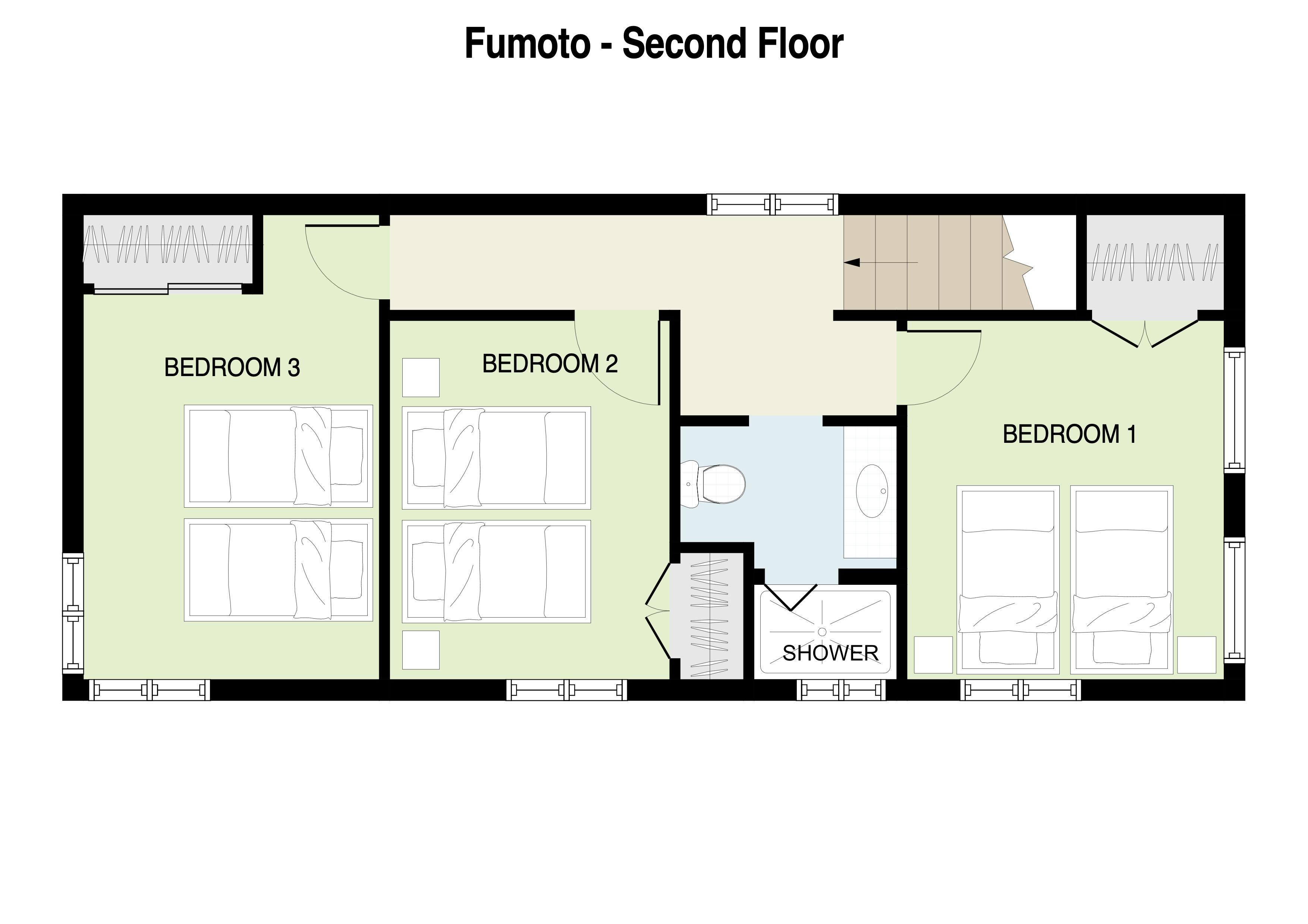 Fumoto 2nd Floor plan