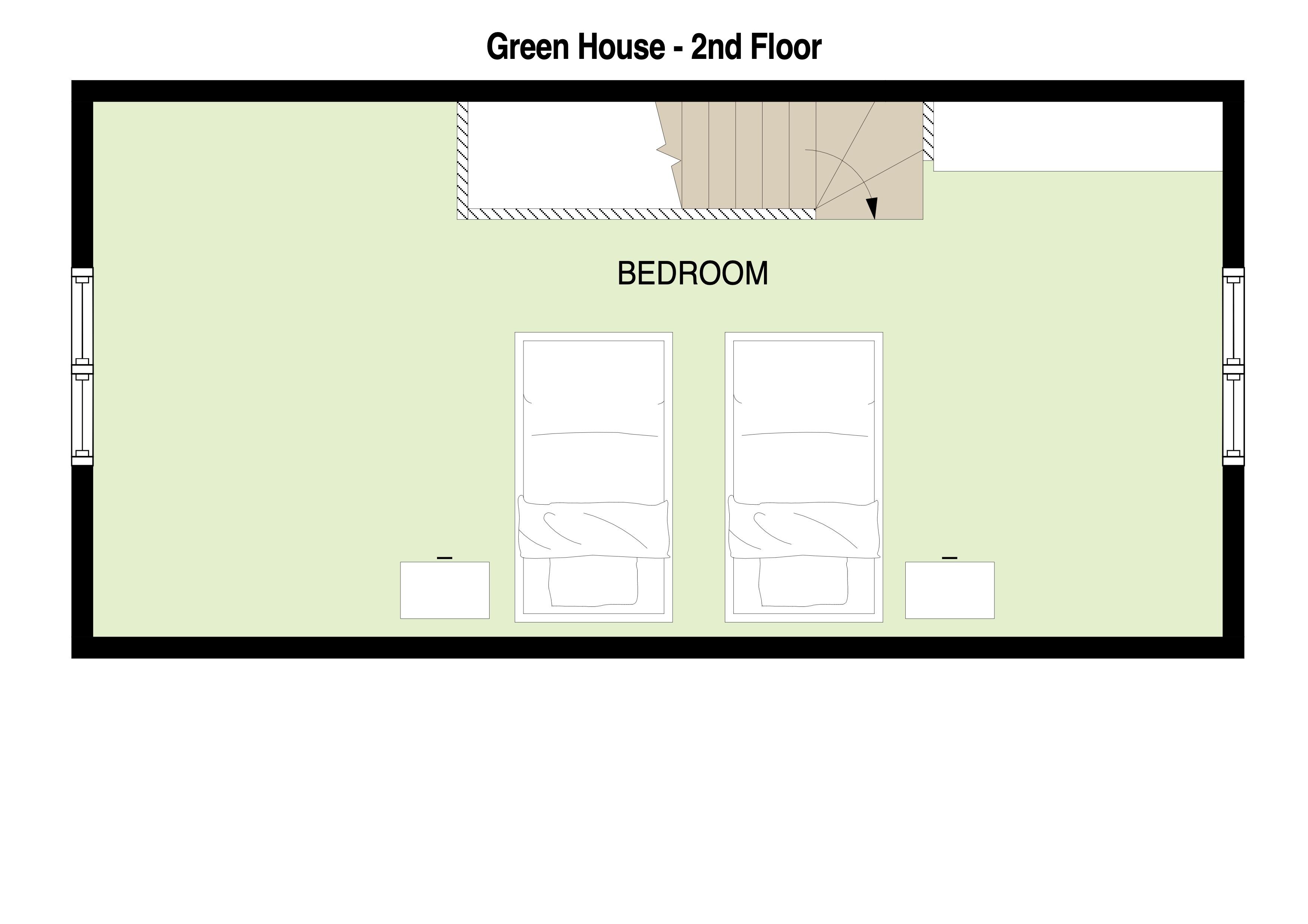 Green House 2nd Floor Plan