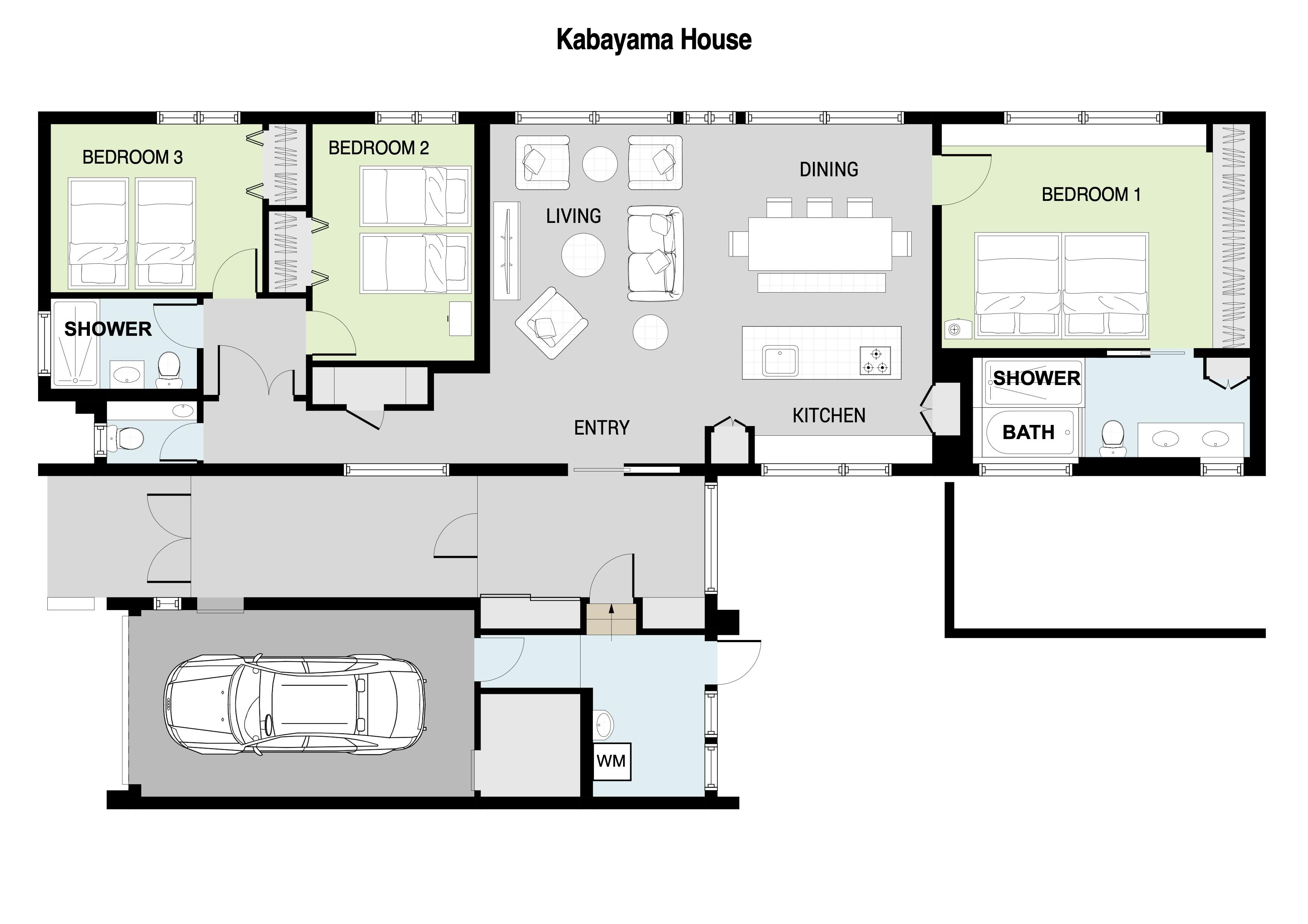 Kabayama House Floor Plan