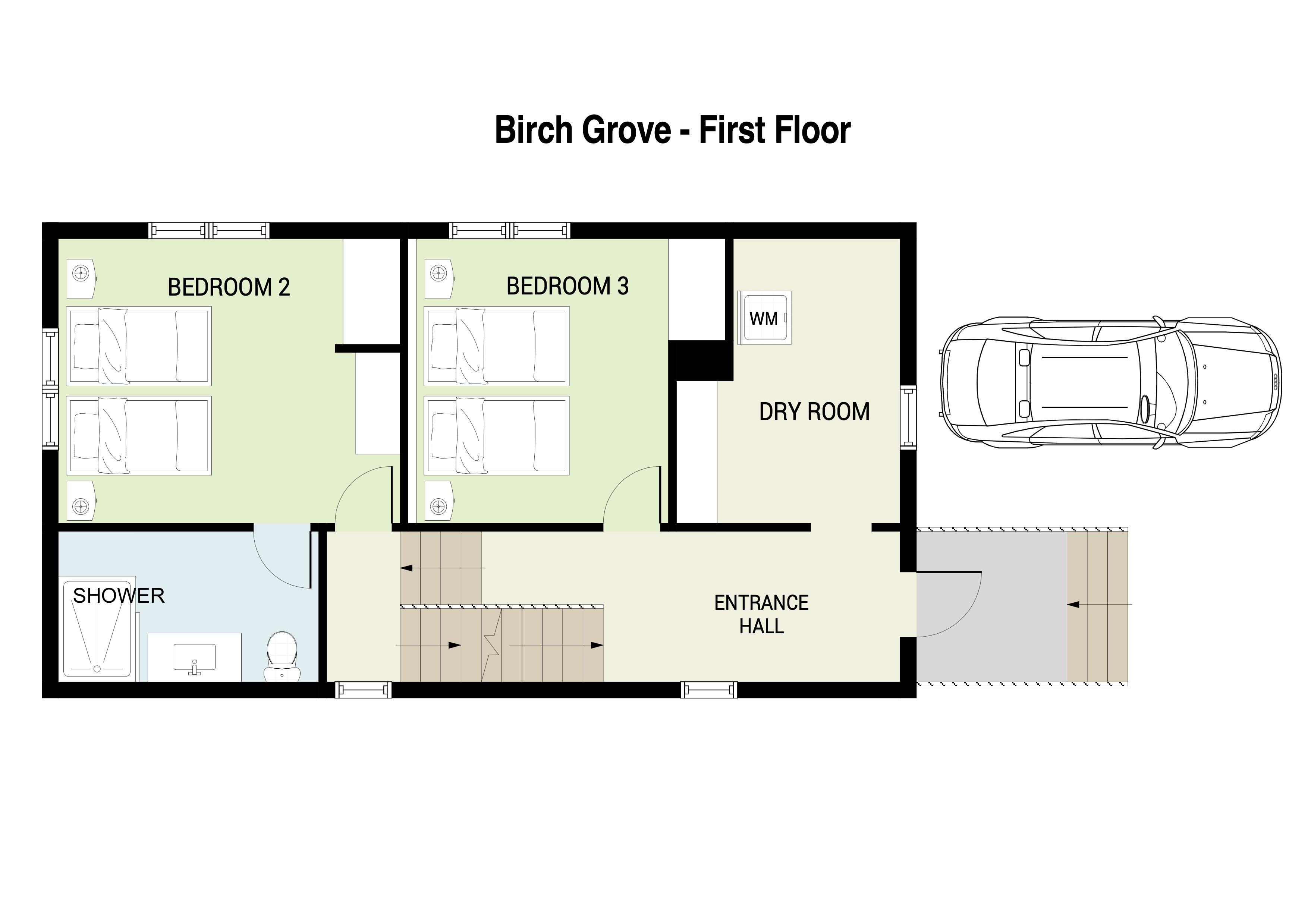 Birch Grove First Floor plan