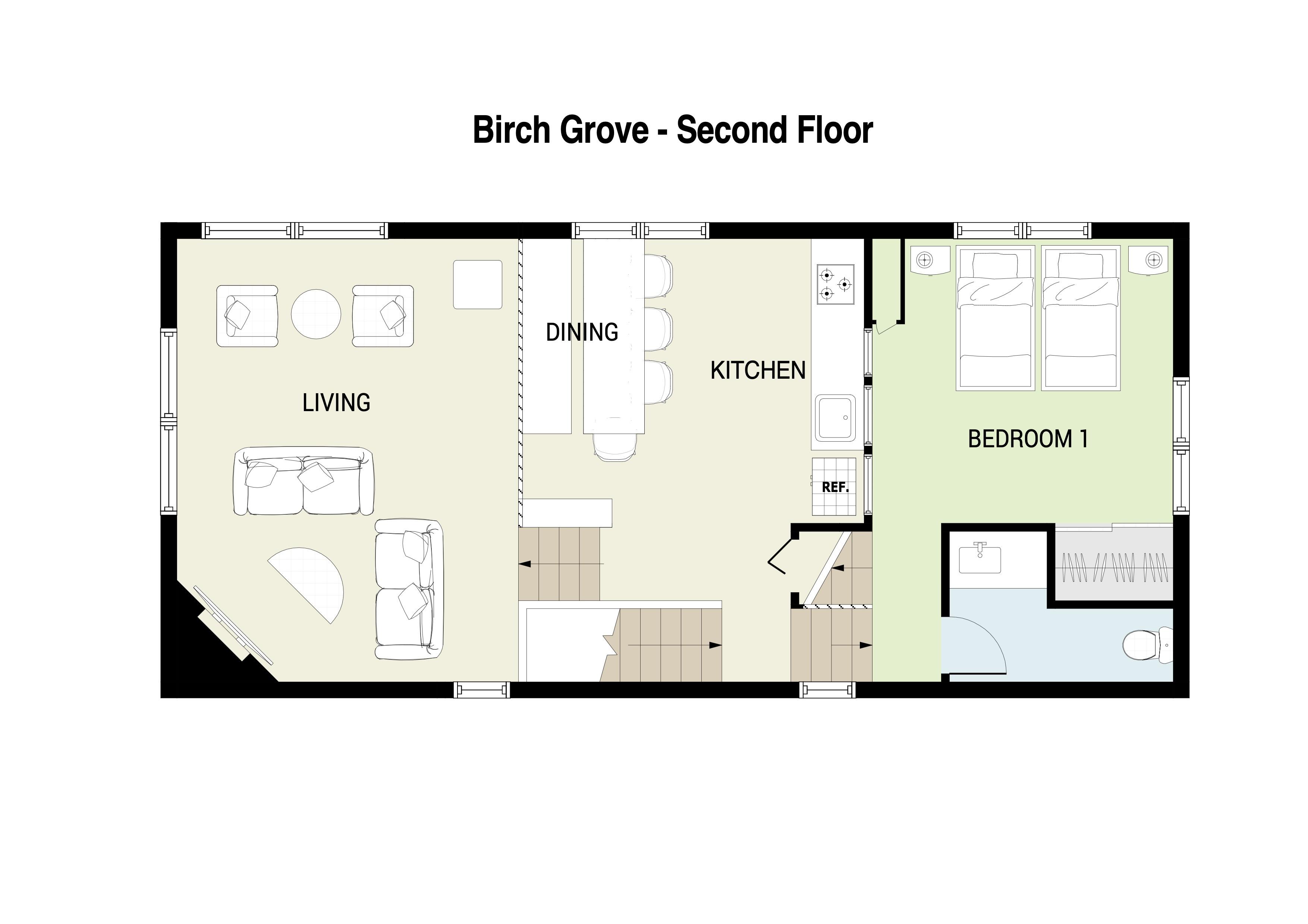 Birch Grove Second Floor plan