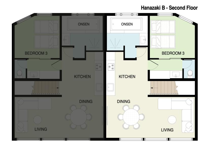 A second floor floor plan